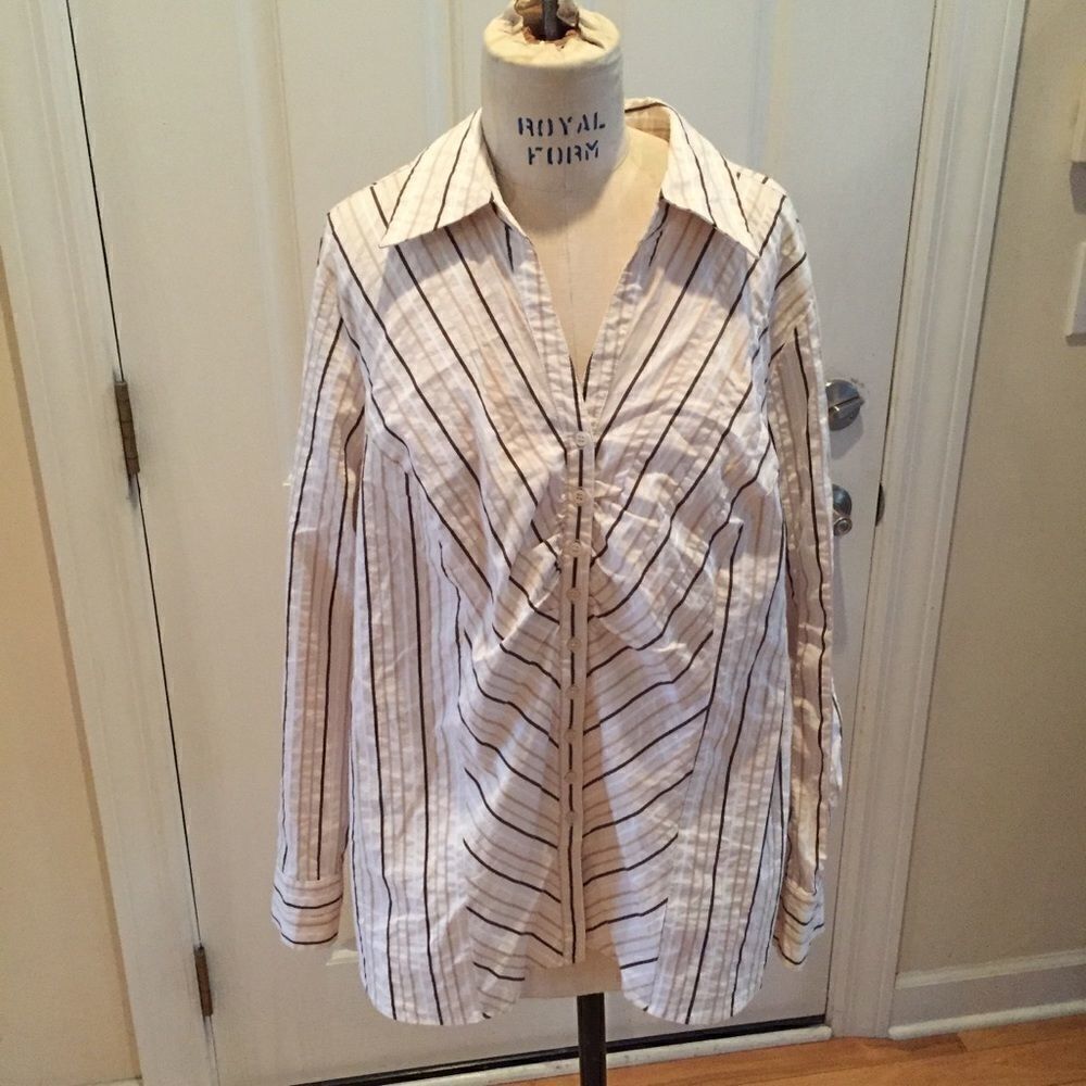 Lane Bryant Button  Down Top Size 18/20